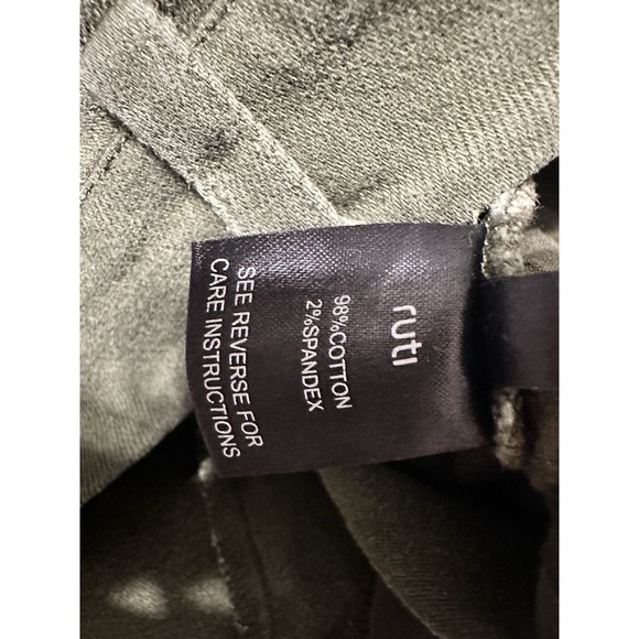 High Rise Green Jeans - Picture 5 of 7